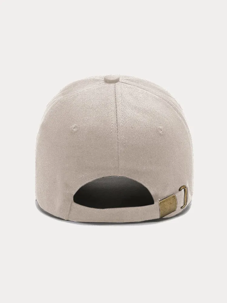 Adjustable Word Cotton Baseball Cap