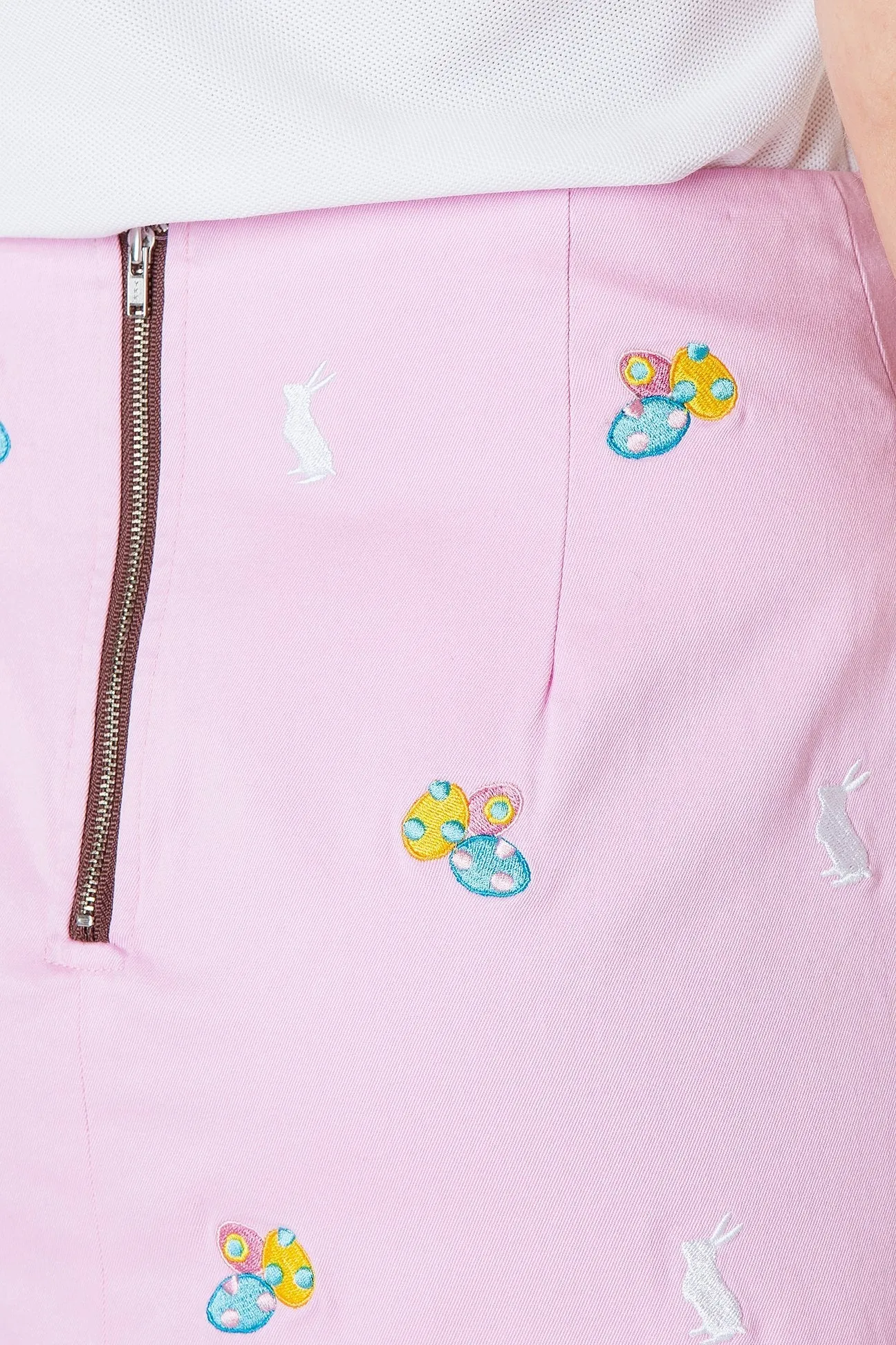 Ali Skirt Stretch Twill Pink with Easter