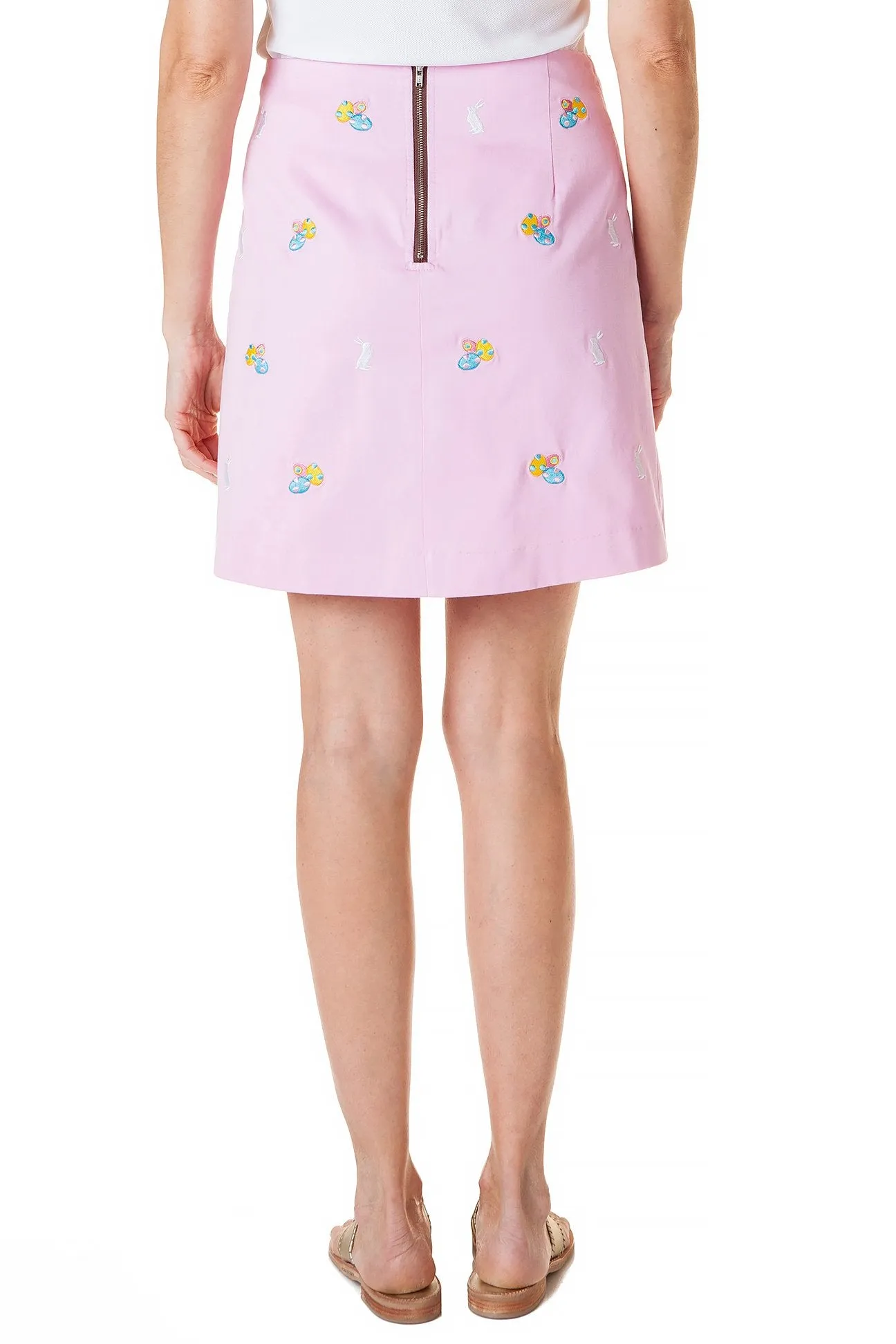 Ali Skirt Stretch Twill Pink with Easter