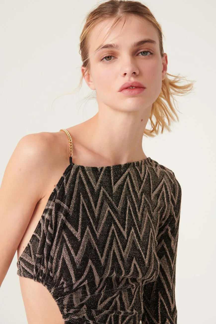 BA&SH - Gita Dress - Gold
