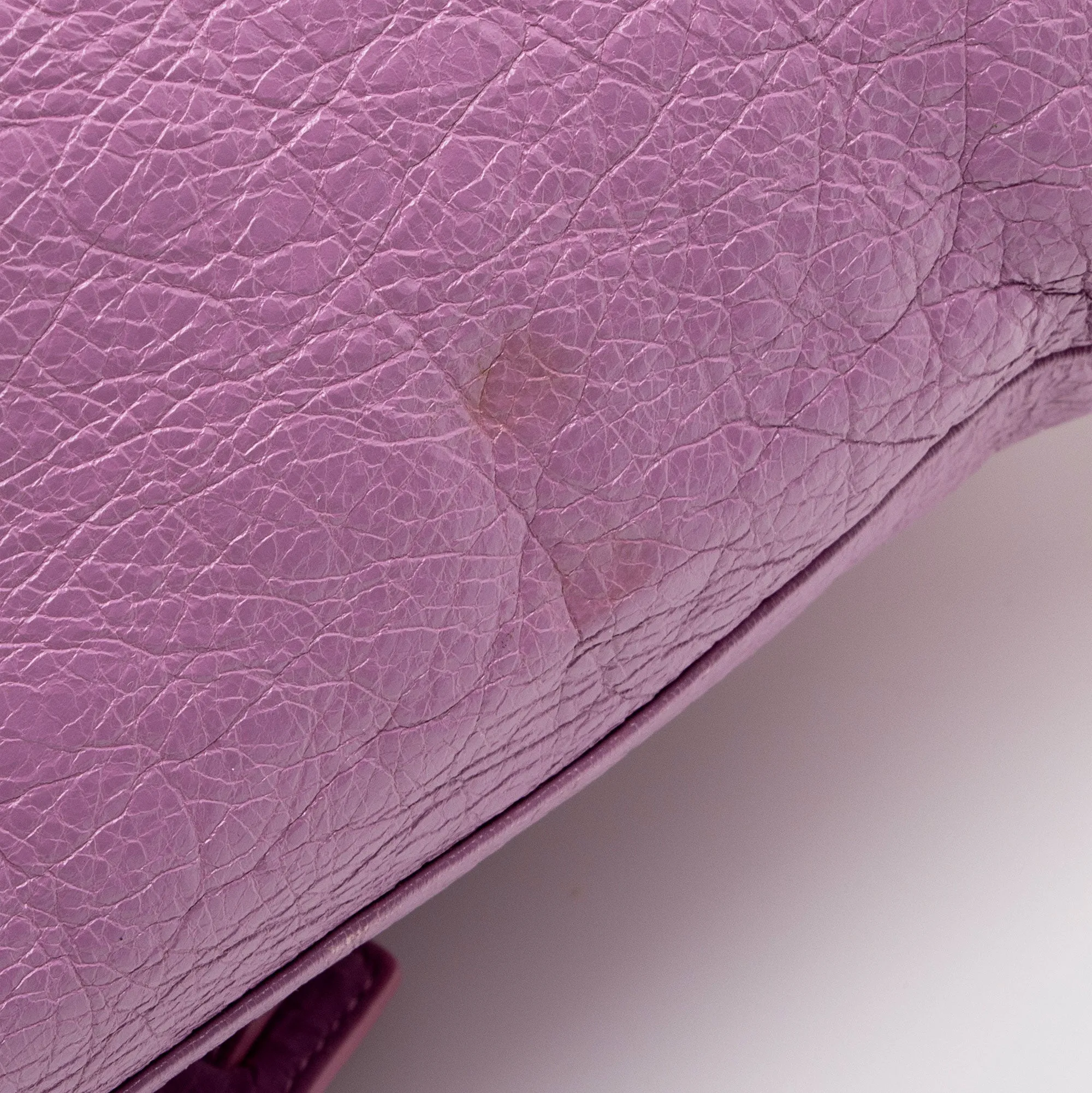 Balenciaga Agneau Part Time Satchel (SHF-UbBaEd)