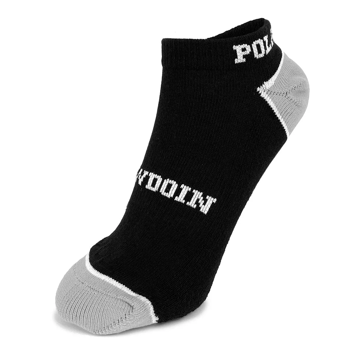Bowdoin Polar Bears Recycled Ankle Socks from Twin City Knitting