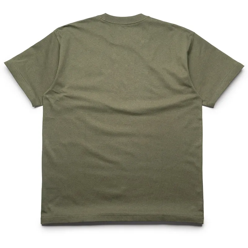 Carhartt WIP Basics Tee - Office Green/Winter Spice