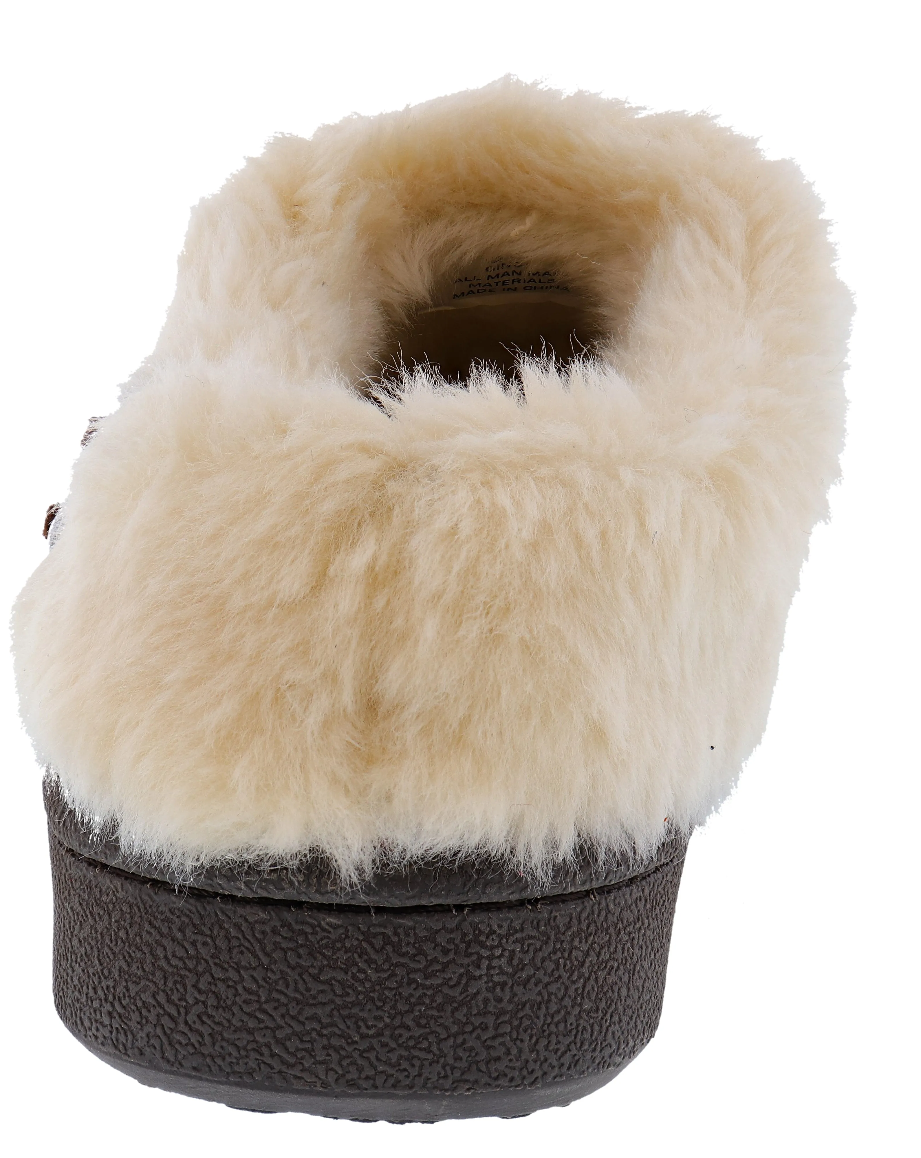 Clarks Women's Indoor Outdoor Winter Clog Slippers Ginger