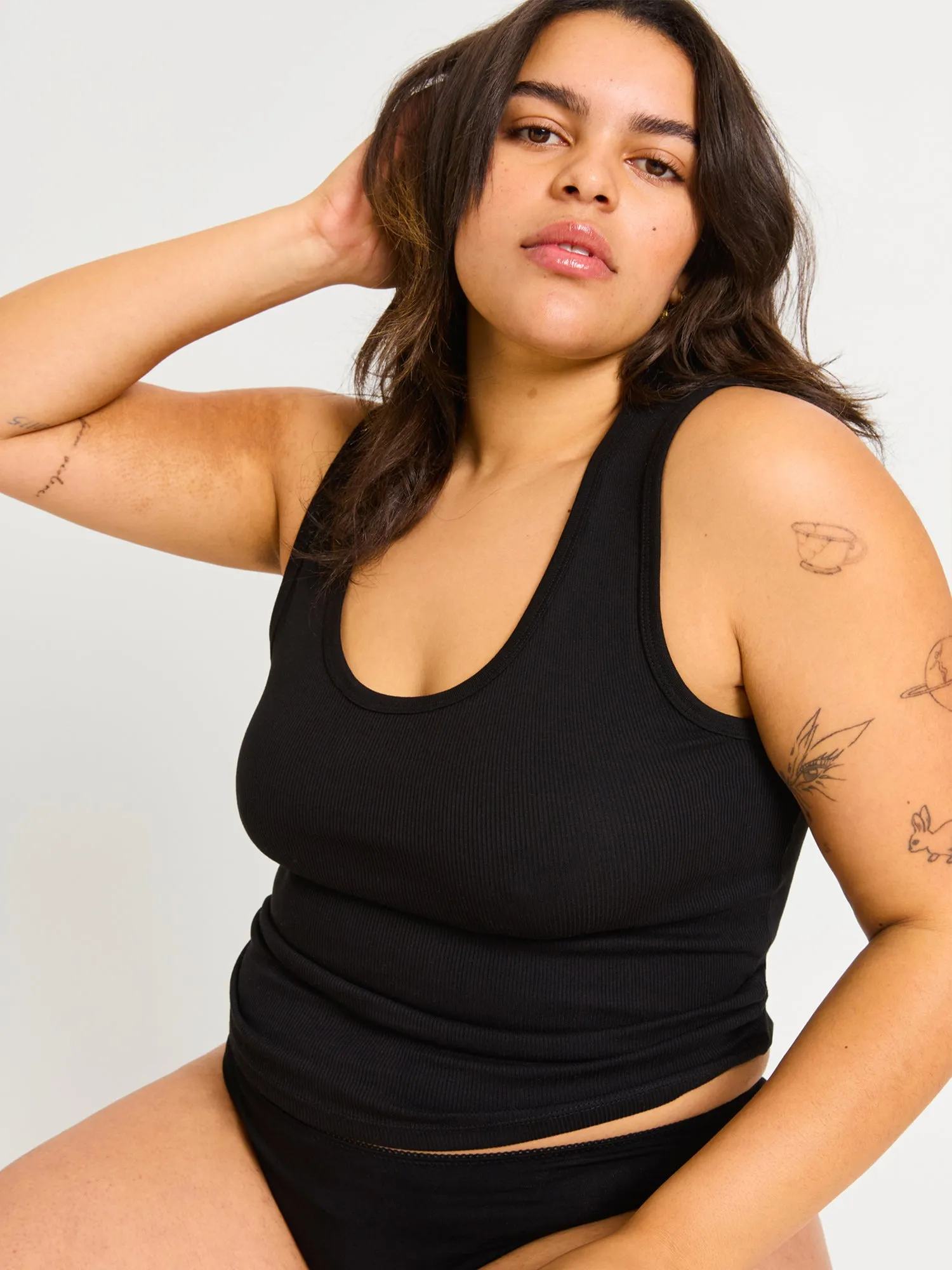 Classic Cheeky Brief Light-Moderate Black