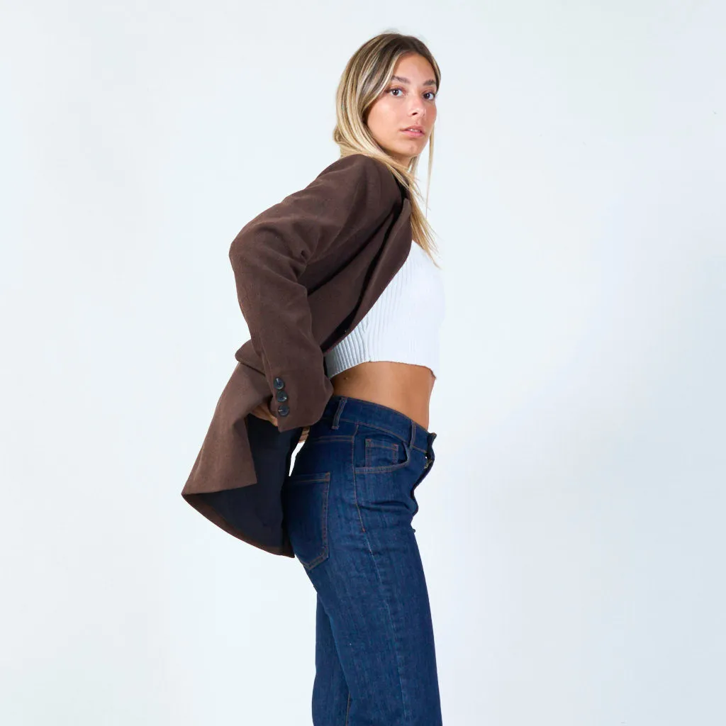 Classic tailored blazer wholesale