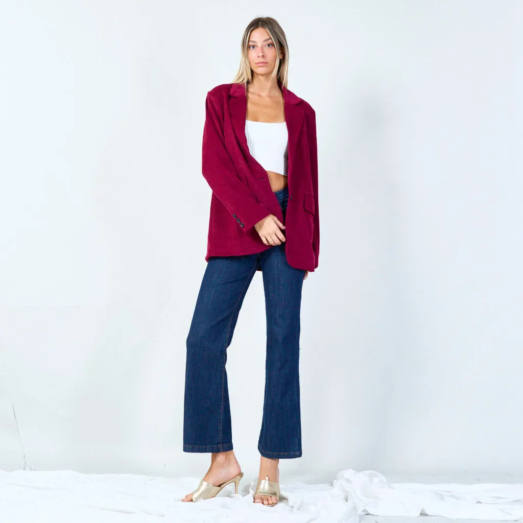 Classic tailored blazer wholesale