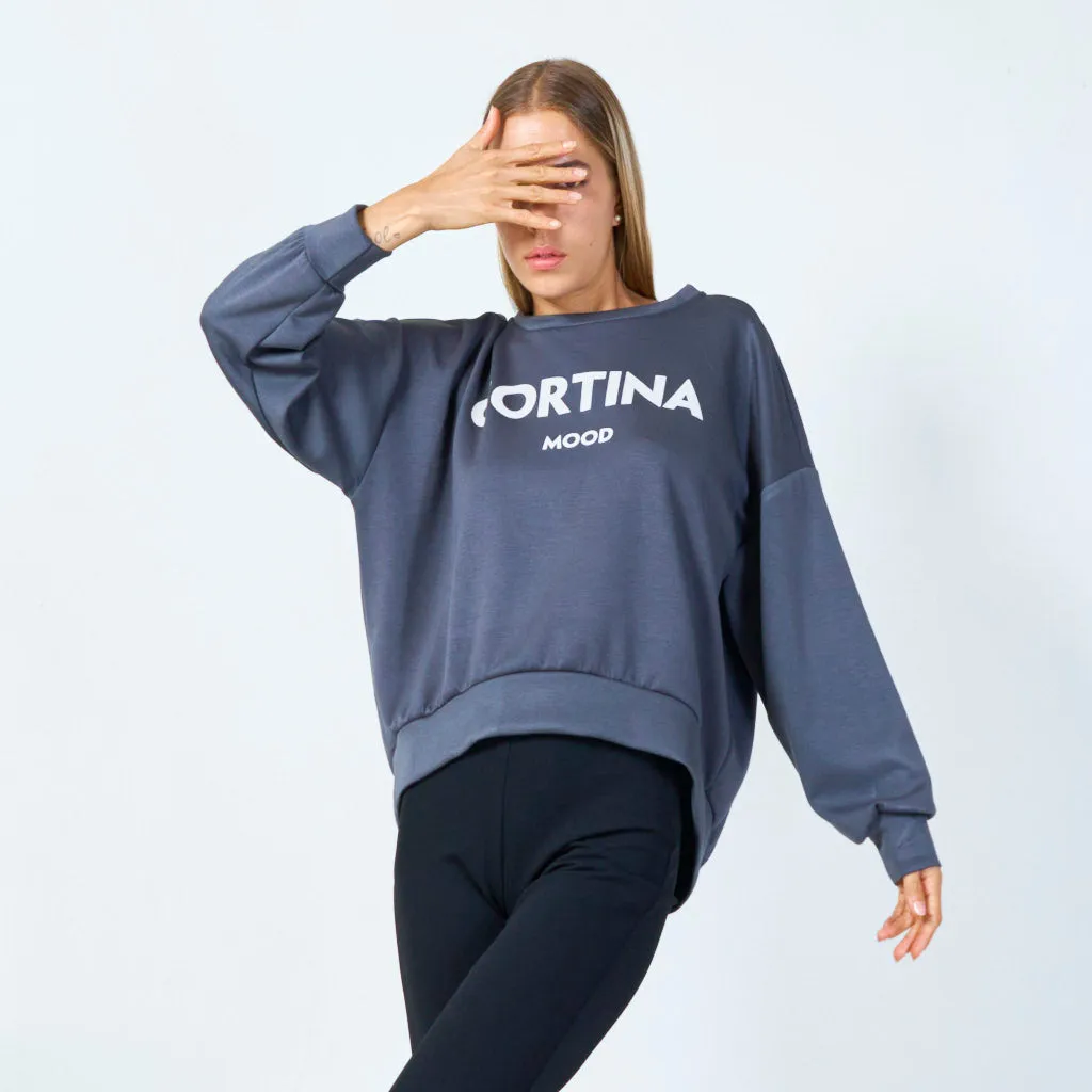 Cortina mood sweatshirt wholesale