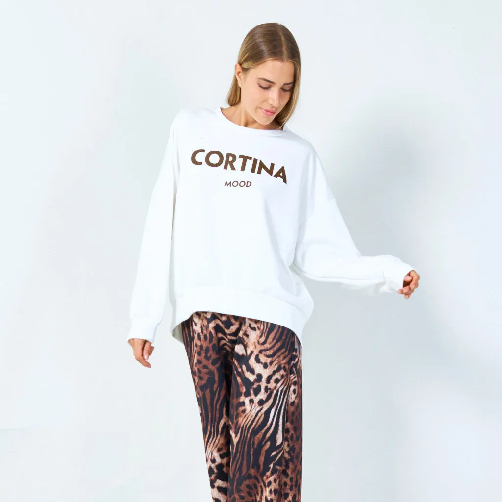 Cortina mood sweatshirt wholesale