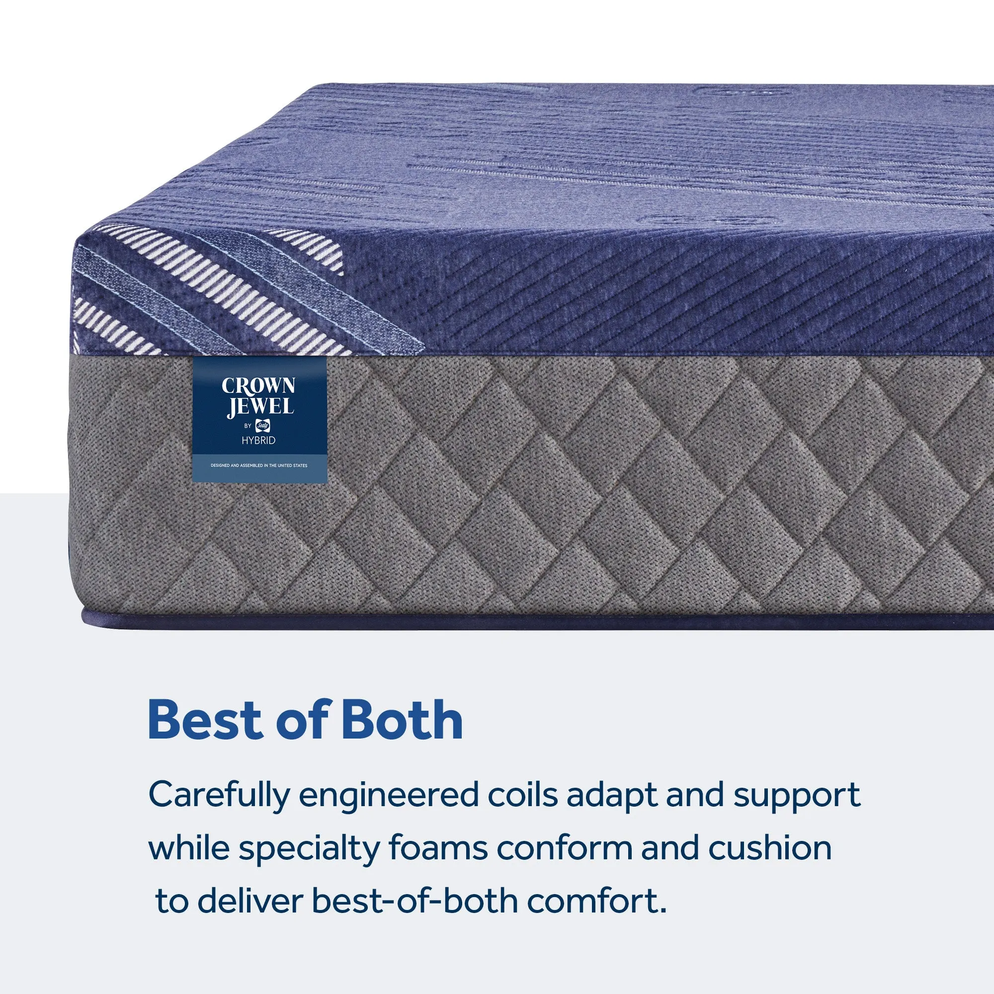 Eighth & Park Soft Hybrid 14" Mattress