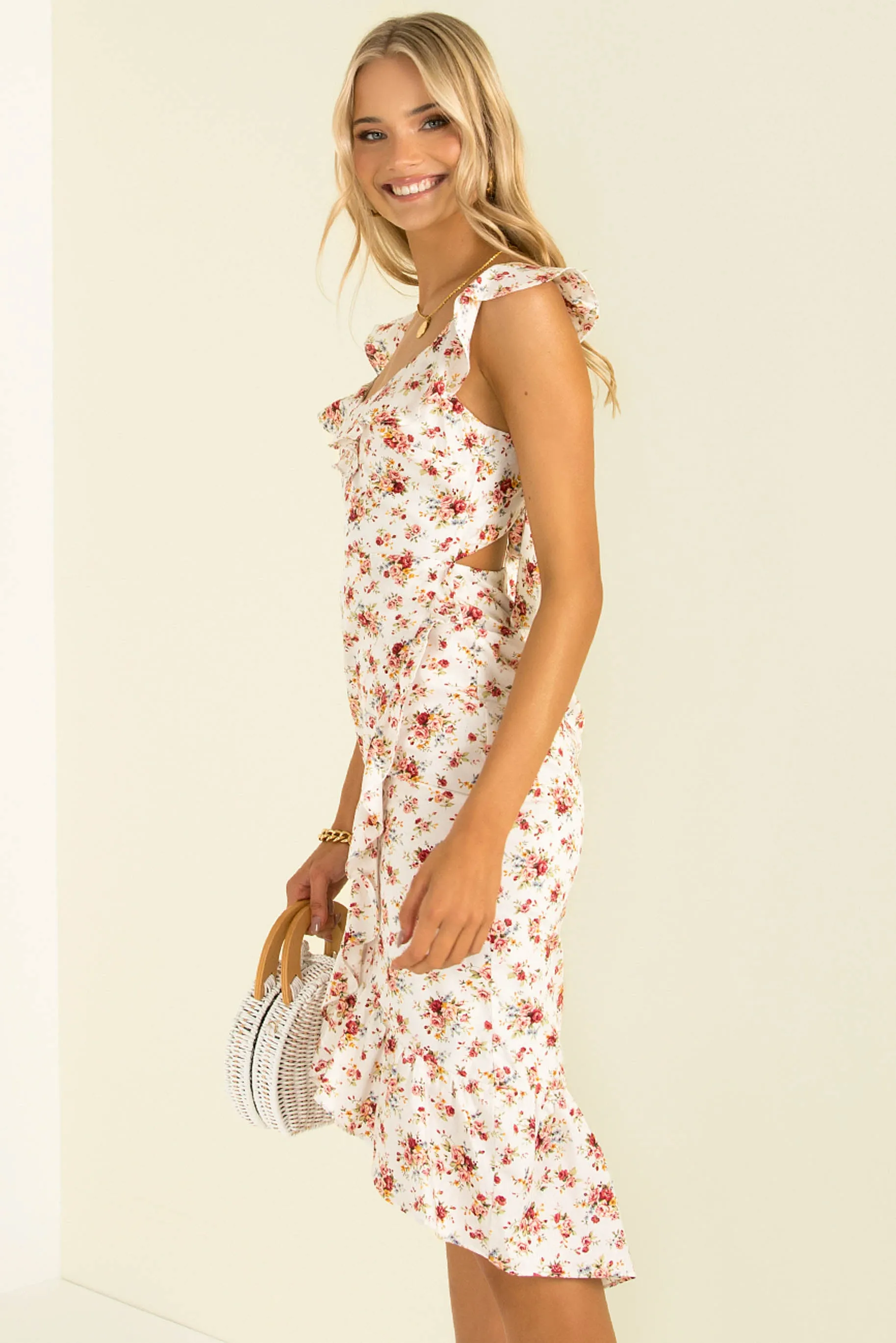 Hildi Dress / White
