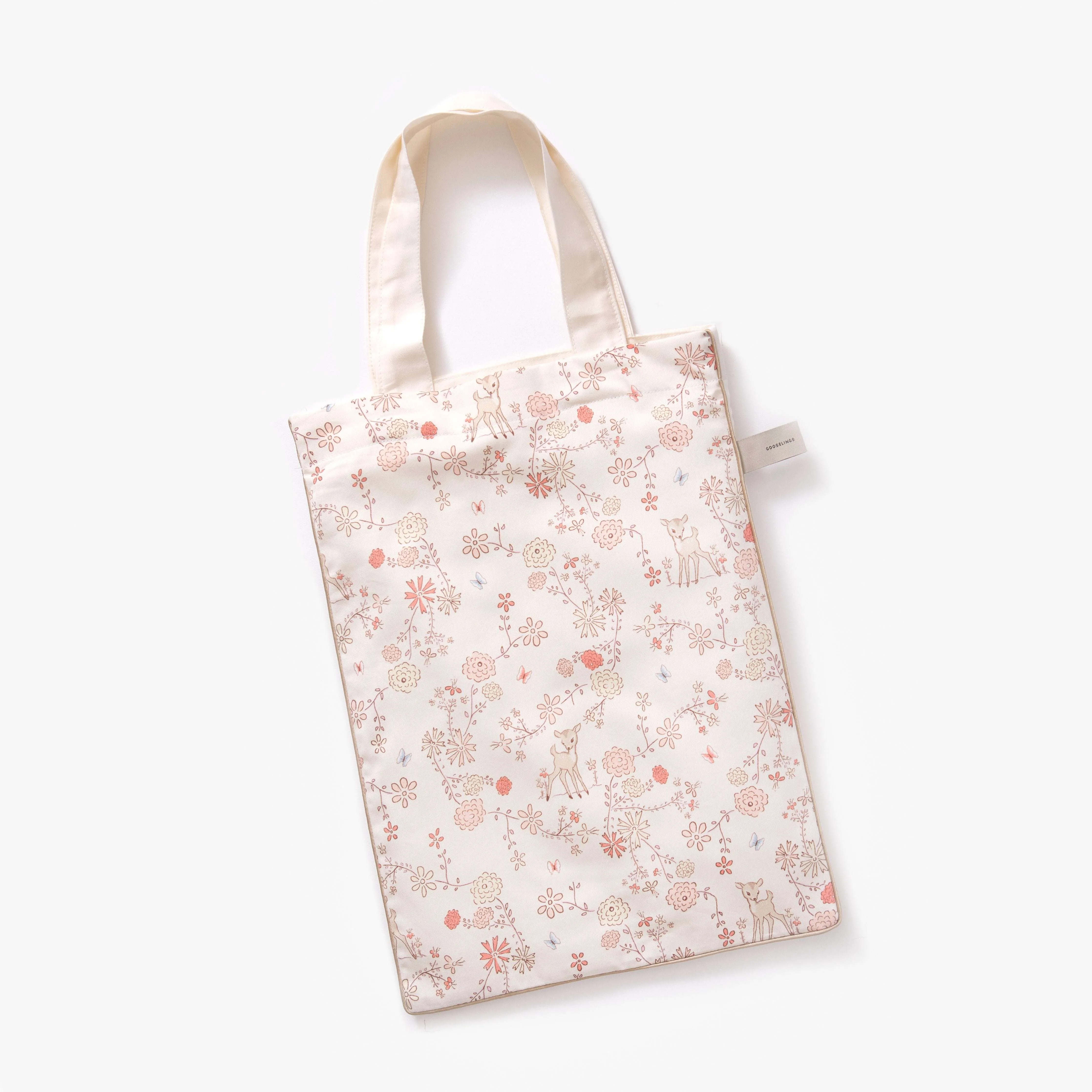 Into The Woodlands Baby Duvet - Ivory by Gooselings