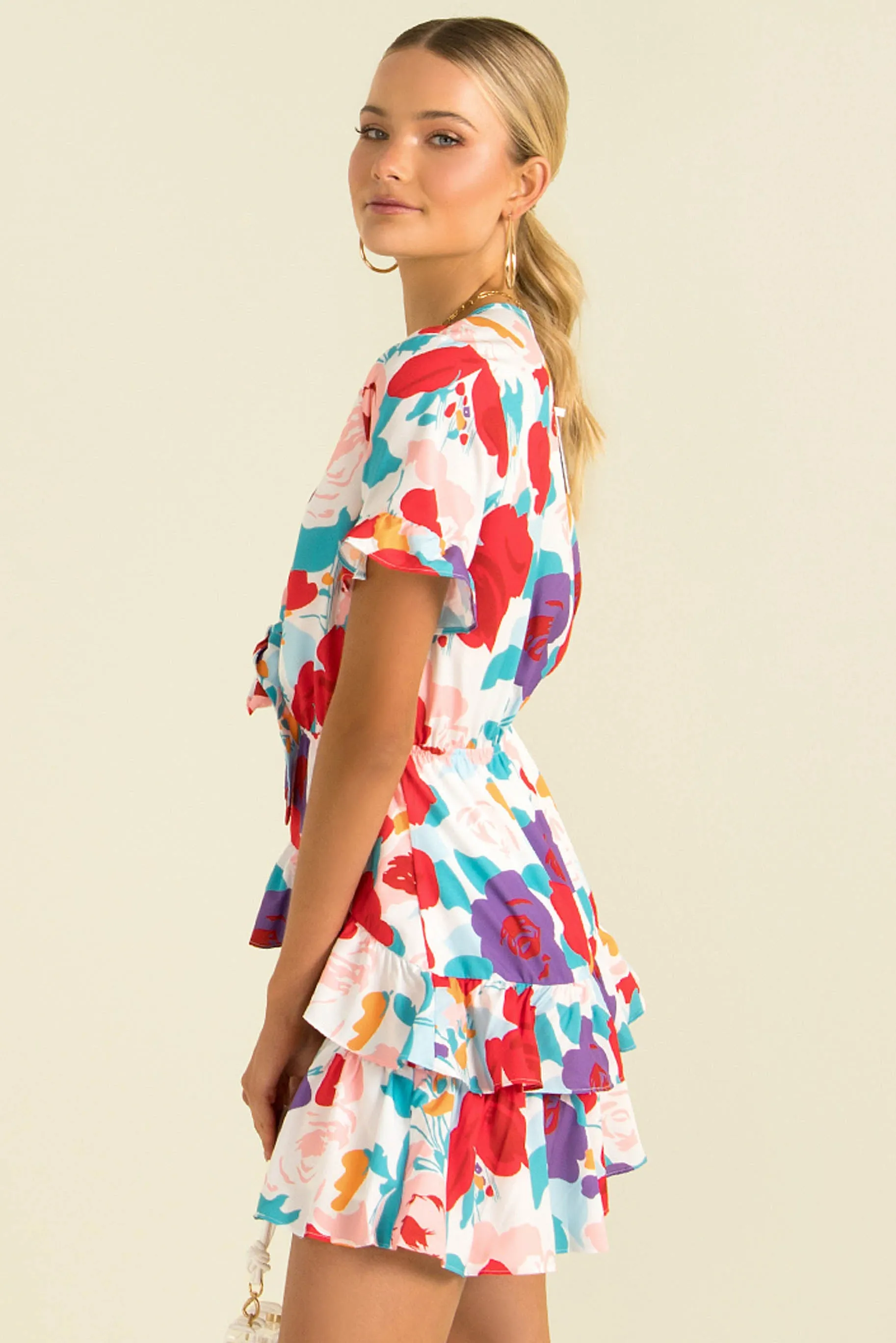 Keeley Dress / White