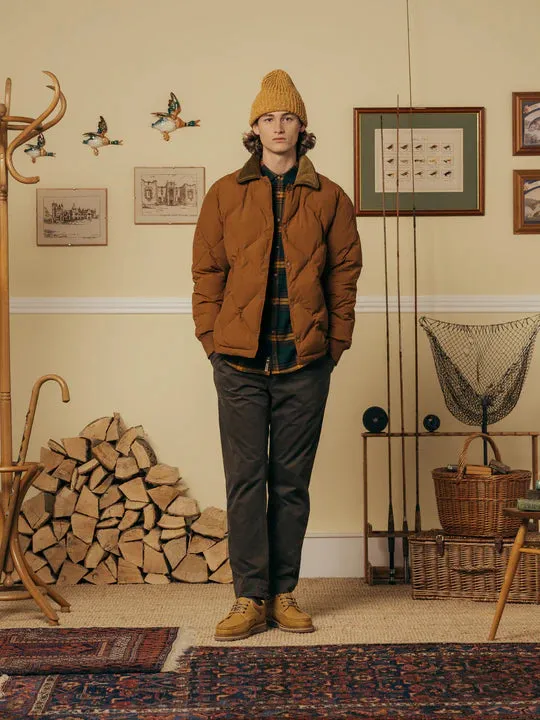 Kestin Dunbar Padded Jacket Tobacco