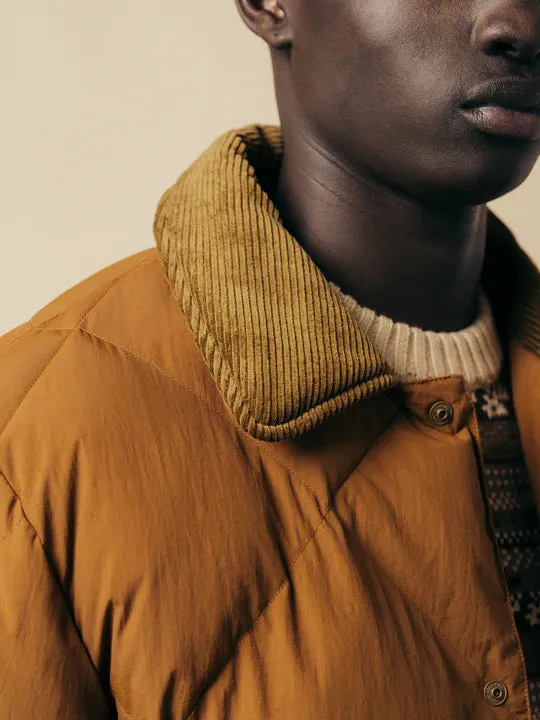 Kestin Dunbar Padded Jacket Tobacco