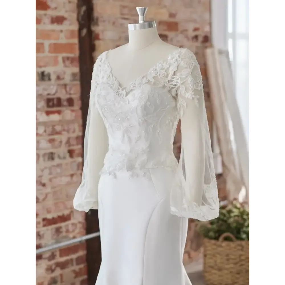 Maggie Sottero Rumi Detachable jacket