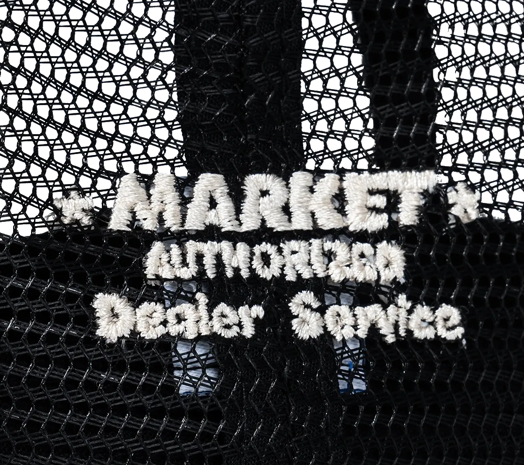 Market Patched Trucker Hat