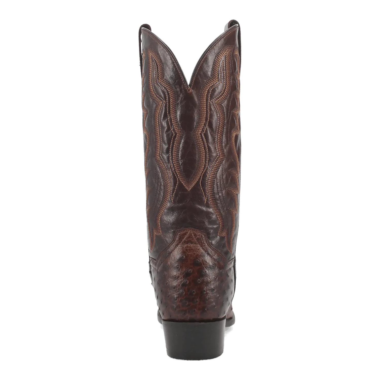 PERSHING FULL QUILL OSTRICH BOOT