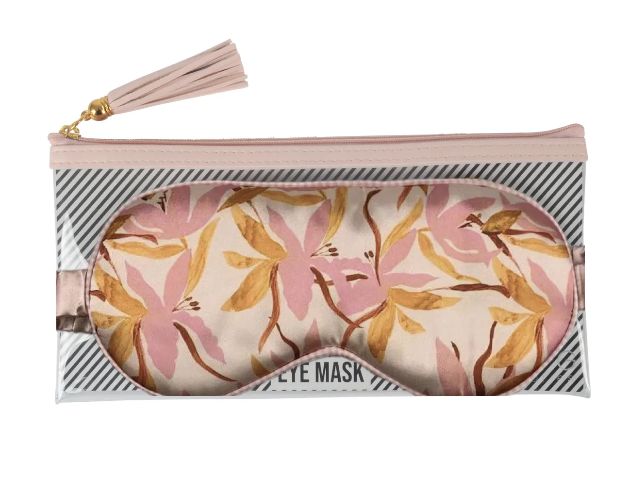 Satin Eye Mask Gold Leaf