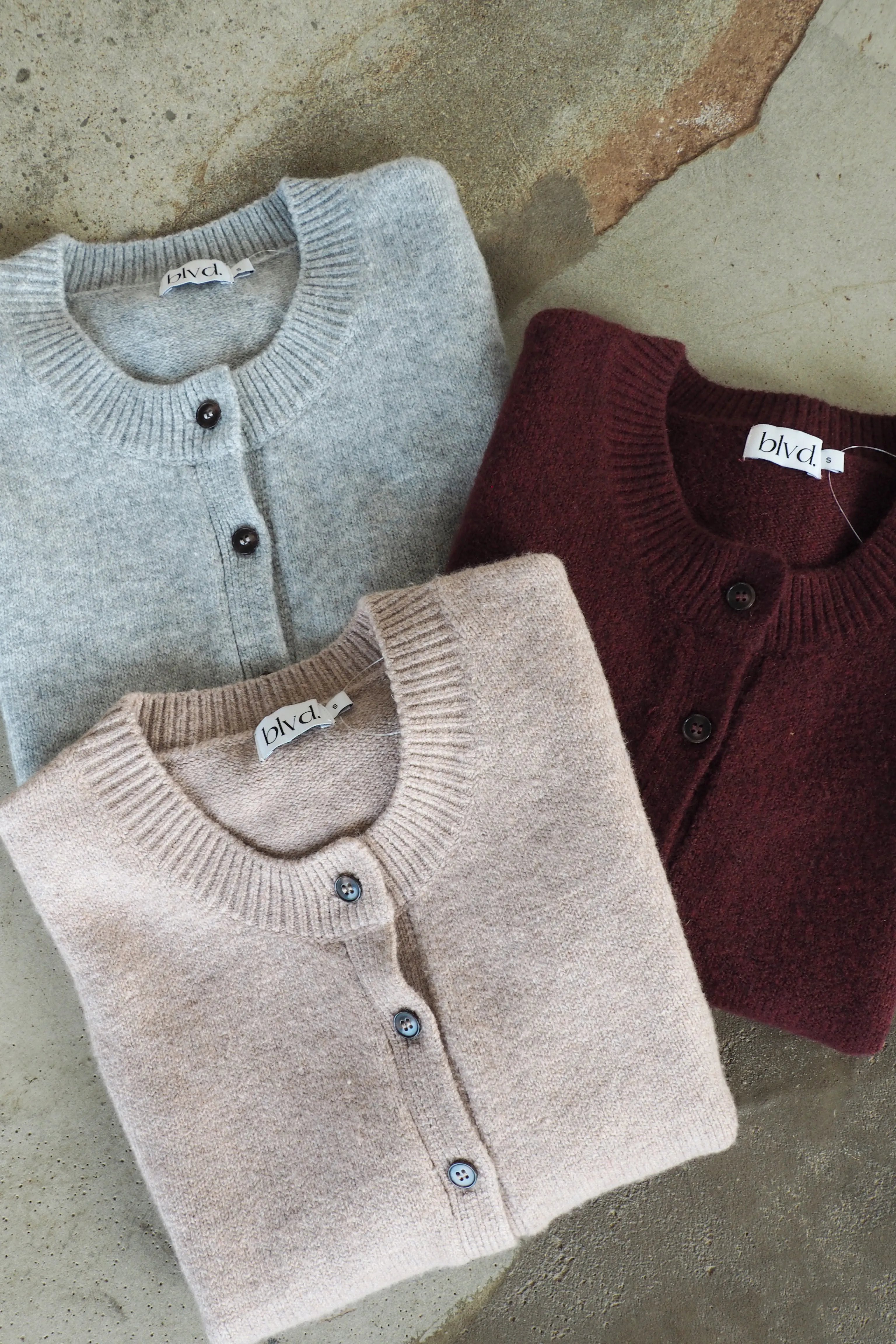 Sofia Cotton Knit Vest - Cocoa