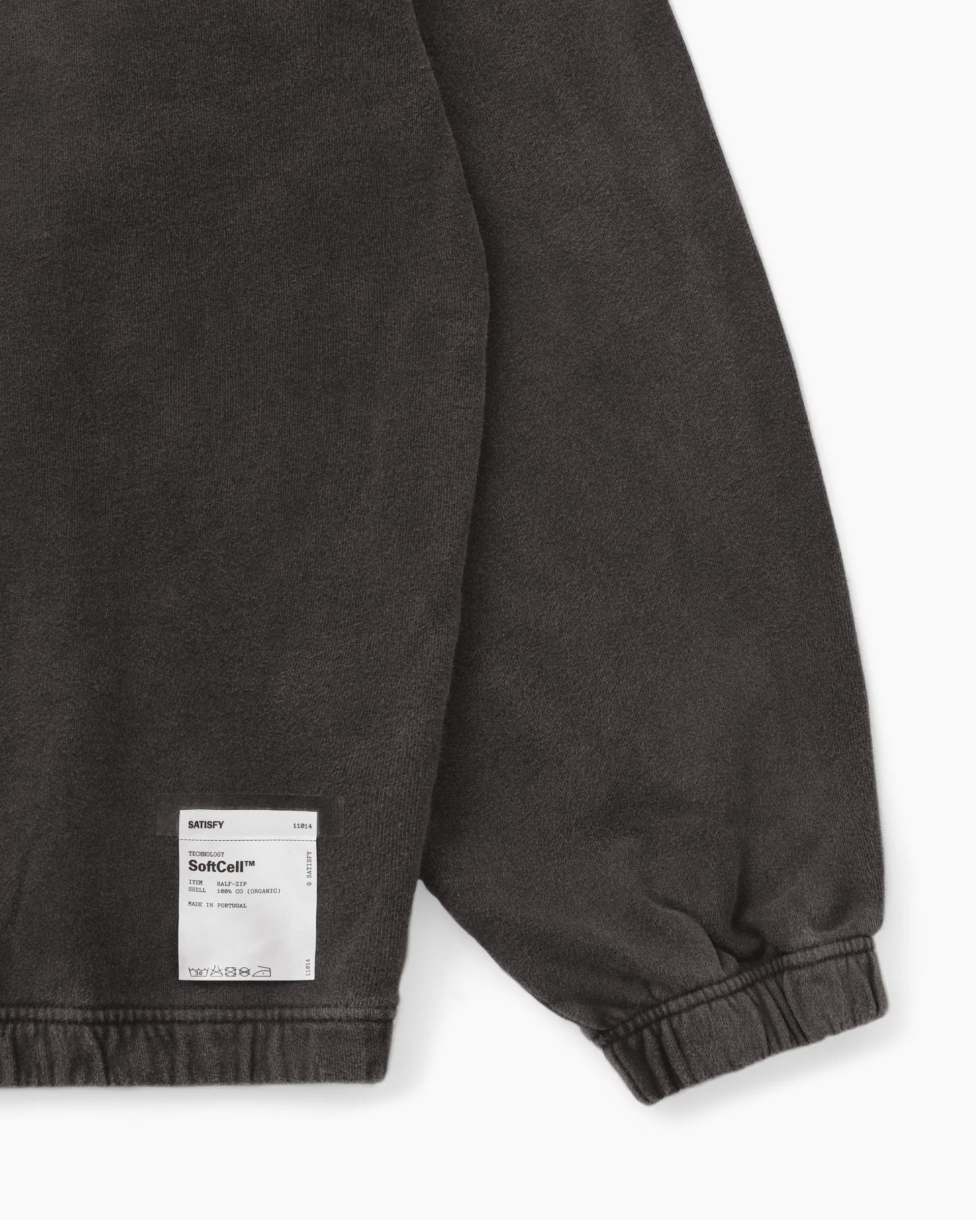 SoftCell™ Half-Zip Aged Black