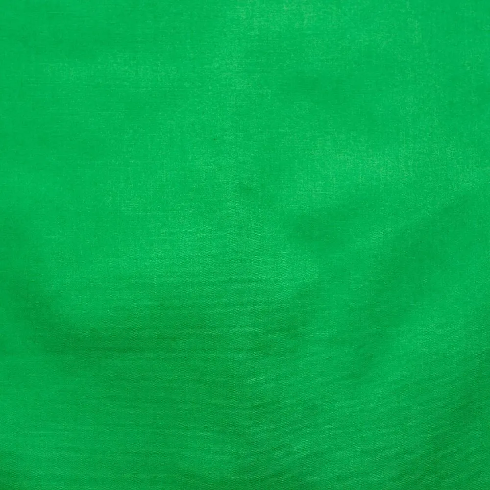 Solid Clover Organic Poplin