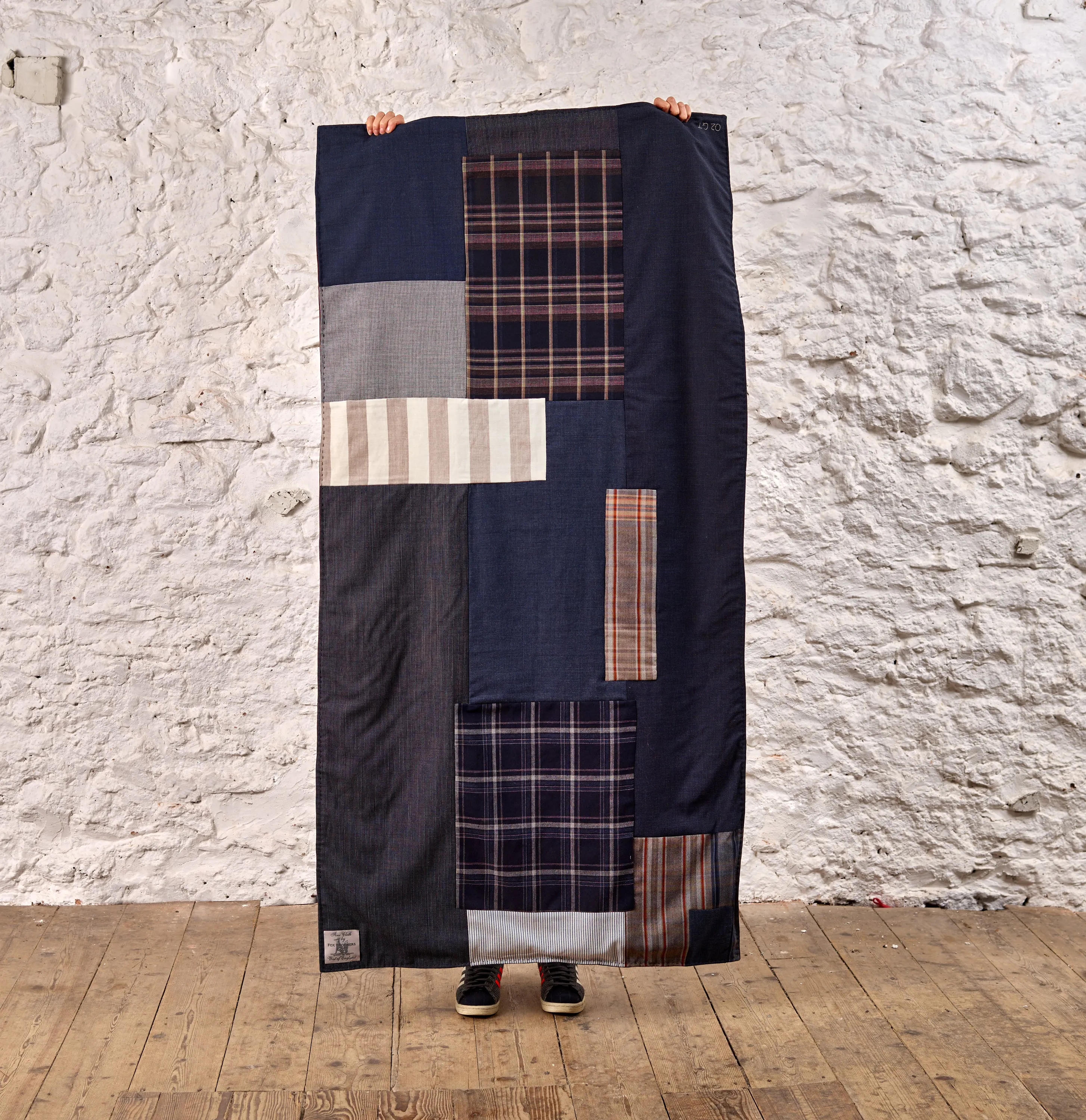 The Single Worsted Patchwork Blanket